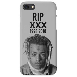 Gray RIP XXXTentacion iPhone / Samsung Phone Case